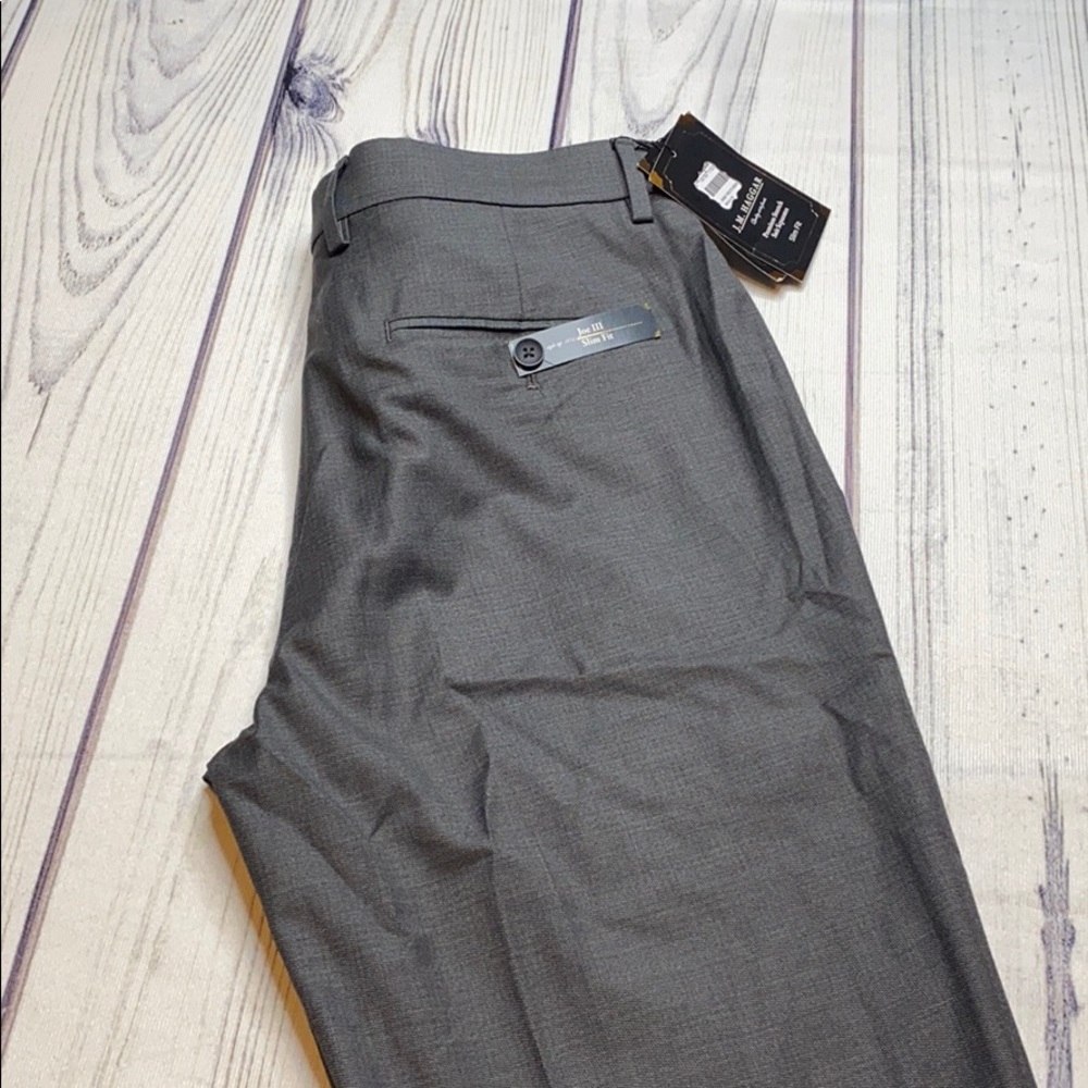 J.M HAGGAR MENA SLIM FIT PANTS SIZE 32x32 - Picture 3 of 7
